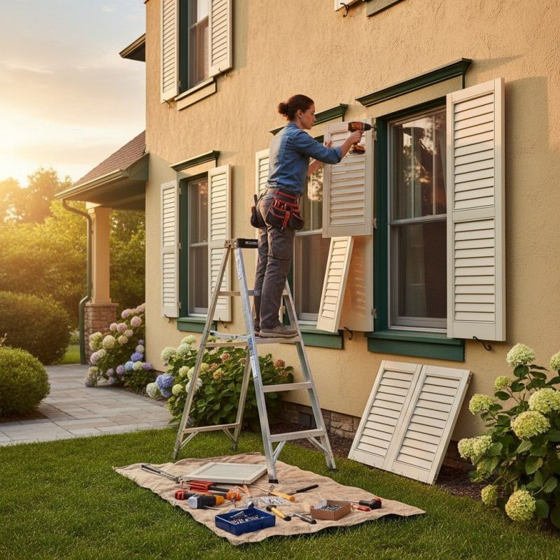 Shutter Louver Repair in Denver, CO