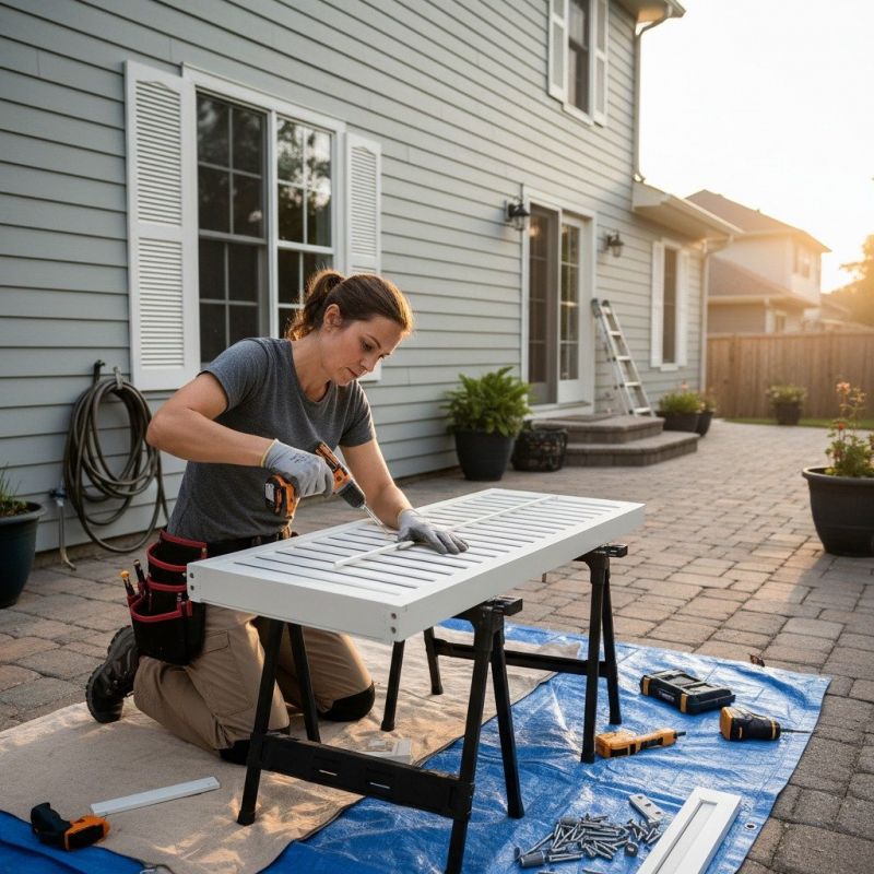 Exterior Shutters Installation